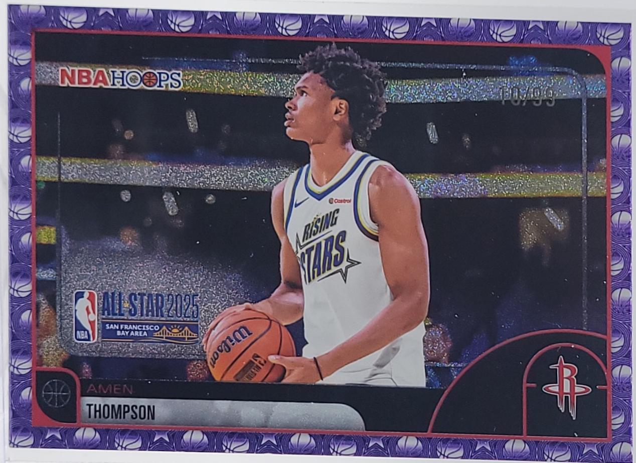 Amen Thompson [Pixel Burst Purple] #300