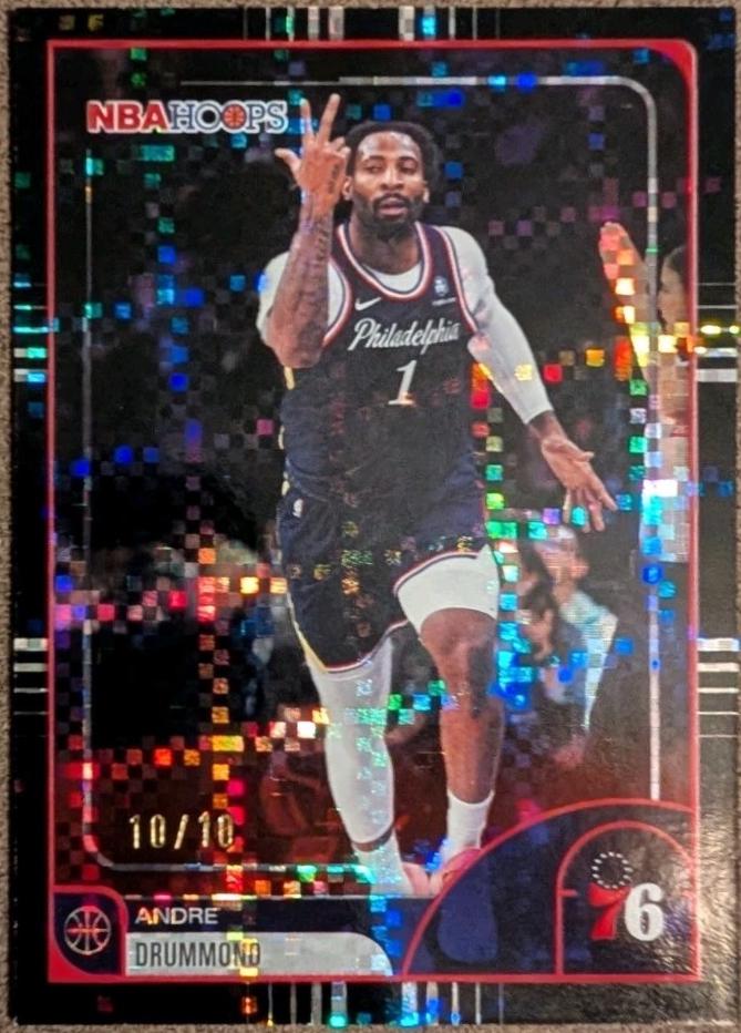 Andre Drummond [Pixel Burst Black] #60
