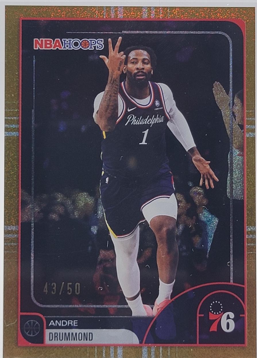 Andre Drummond [Pixel Burst Gold] #60