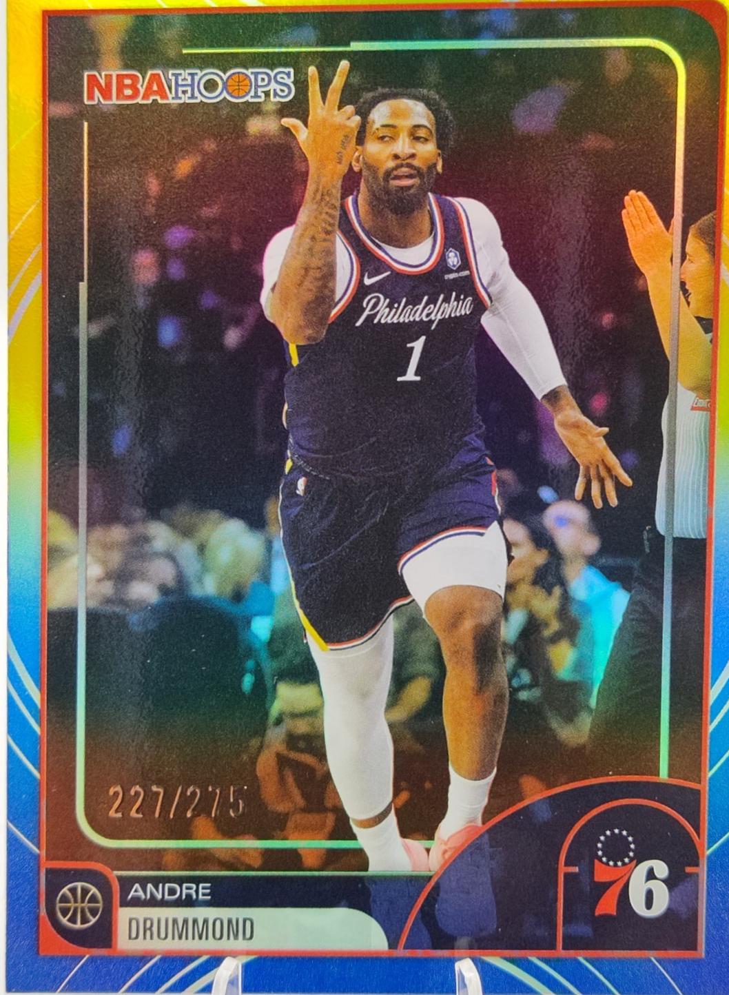 Andre Drummond [Rainbow Blue Yellow] #60