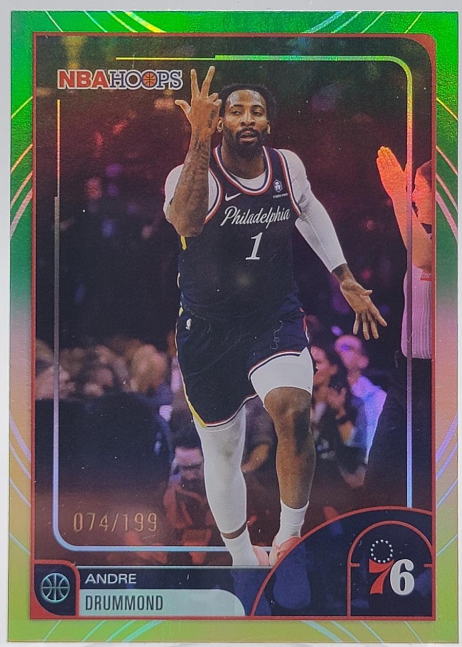 Andre Drummond [Rainbow Gold Green] #60