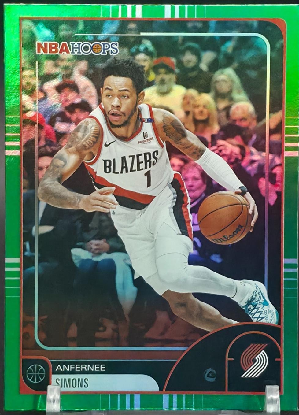 Anfernee Simons [Green Hoops] #95