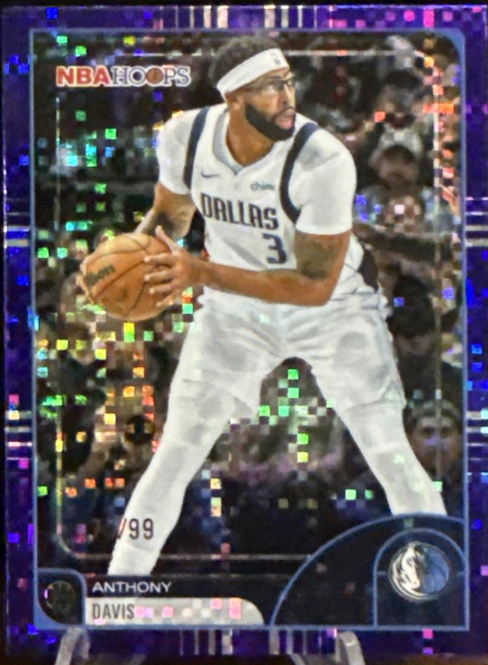 Anthony Davis [Light Burst Purple] #108