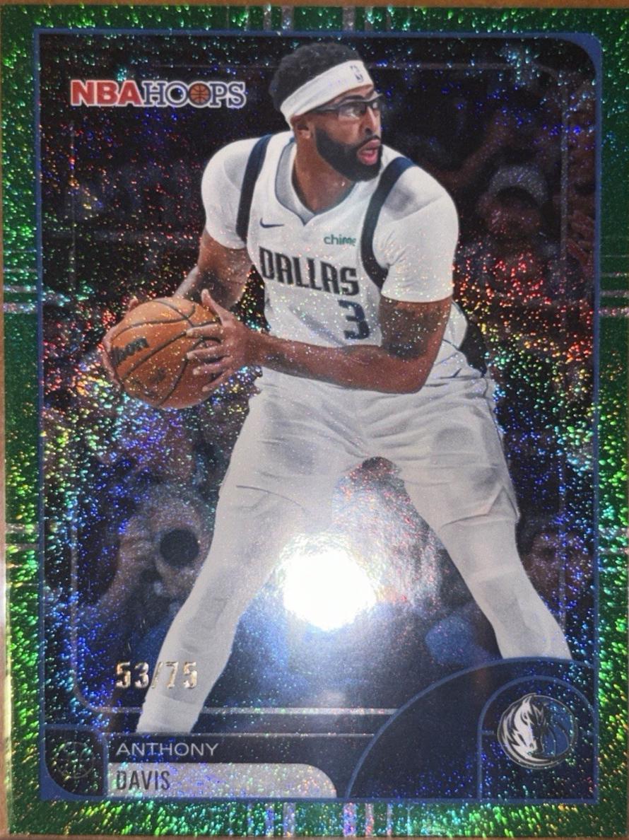 Anthony Davis [Pixel Burst Green] #108