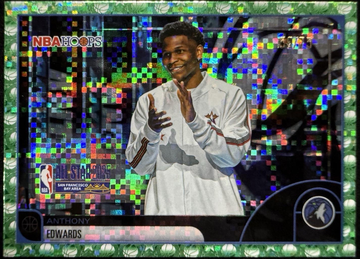 Anthony Edwards [Light Burst Green] #279