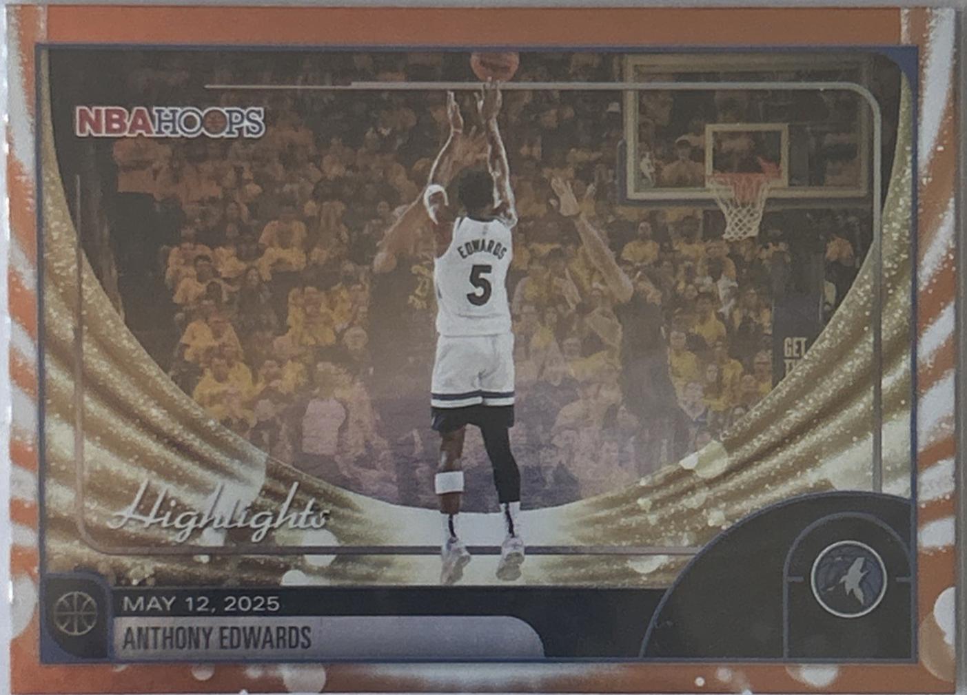 Anthony Edwards [Orange Hoops] #270