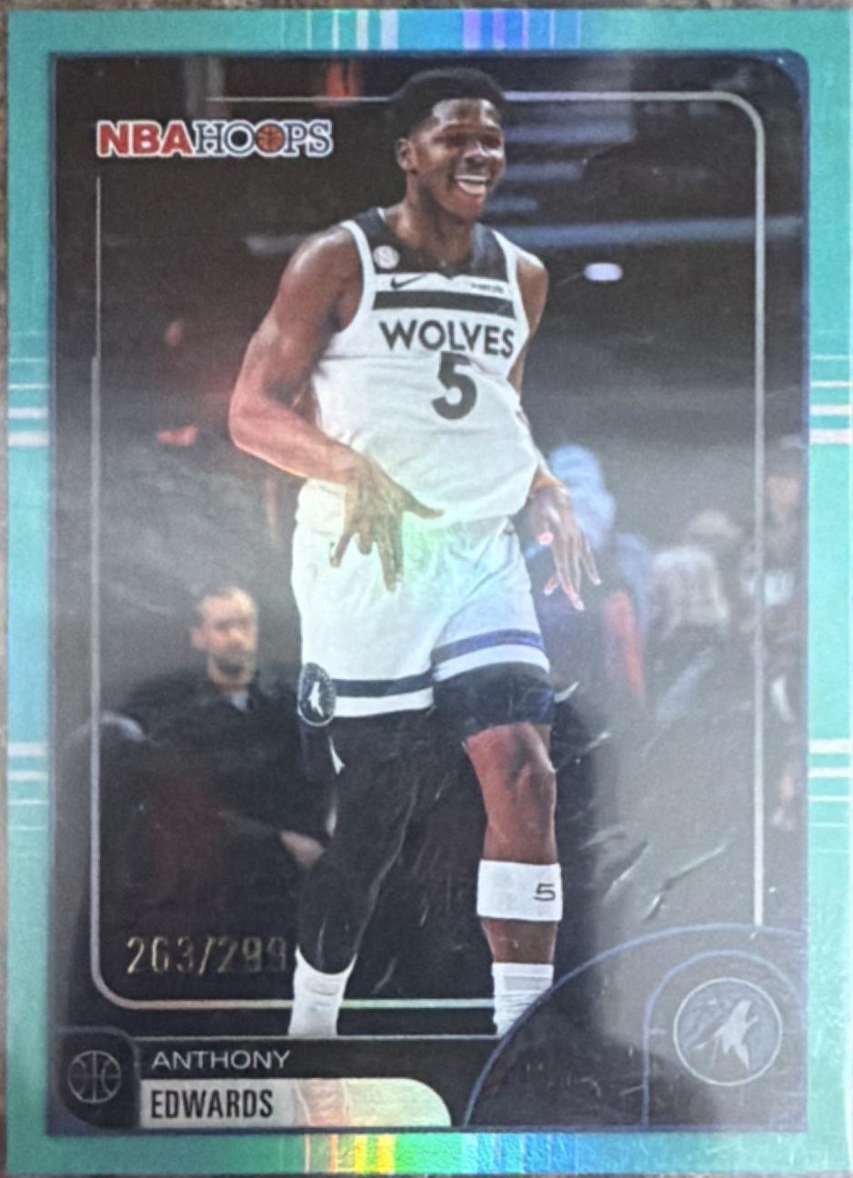 Anthony Edwards [Rainbow Teal] #195
