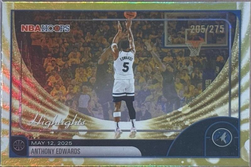 Anthony Edwards [Rainbow Yellow] #270