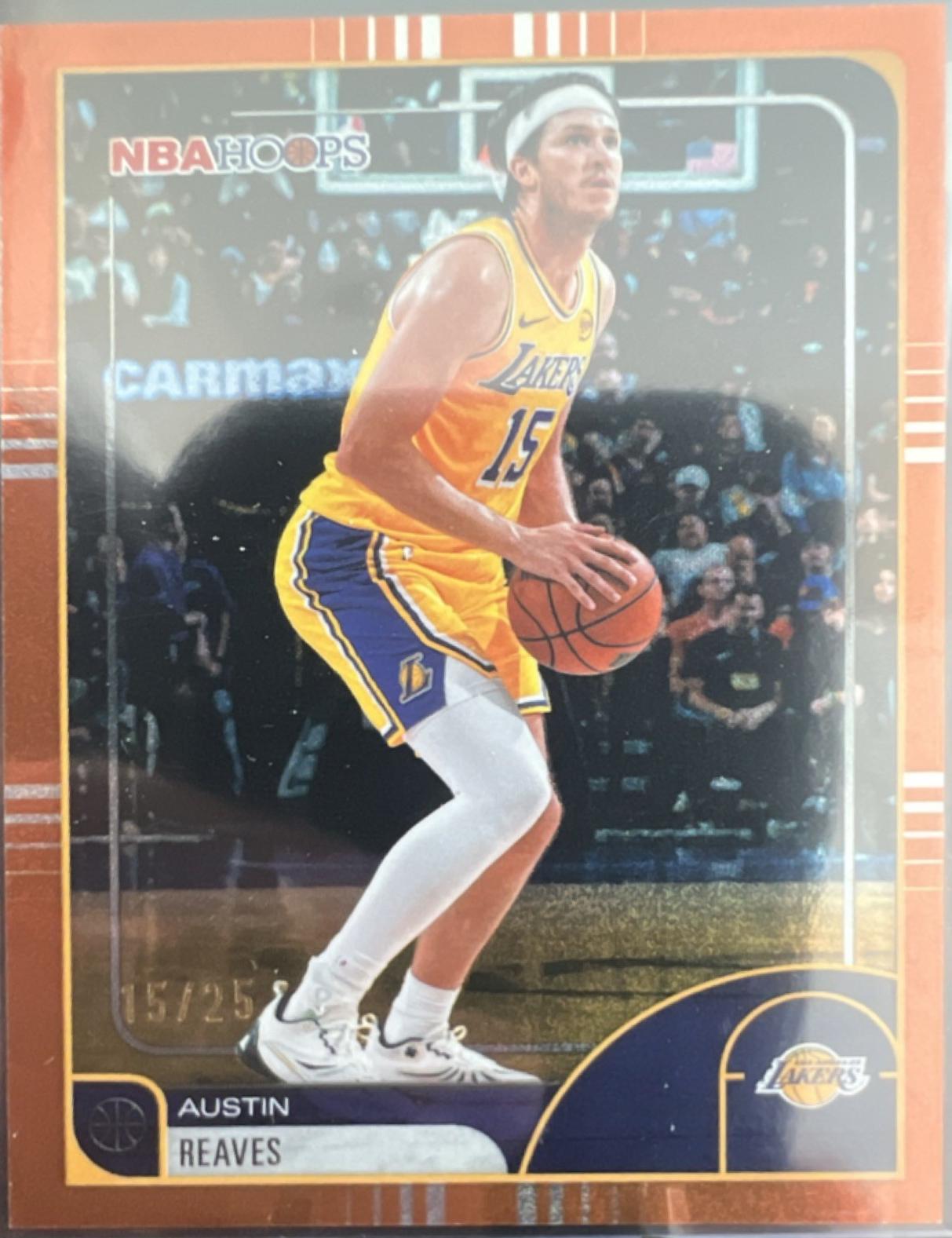 Austin Reaves [Pixel Burst Orange] #14