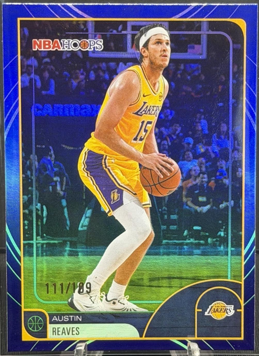Austin Reaves [Rainbow Purple Blue] #14