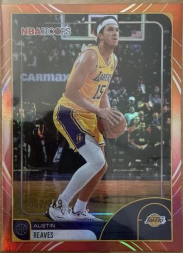Austin Reaves [Rainbow Red Orange] #14