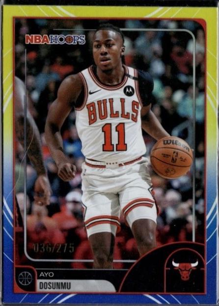 Ayo Dosunmu [Rainbow Blue Yellow] #252
