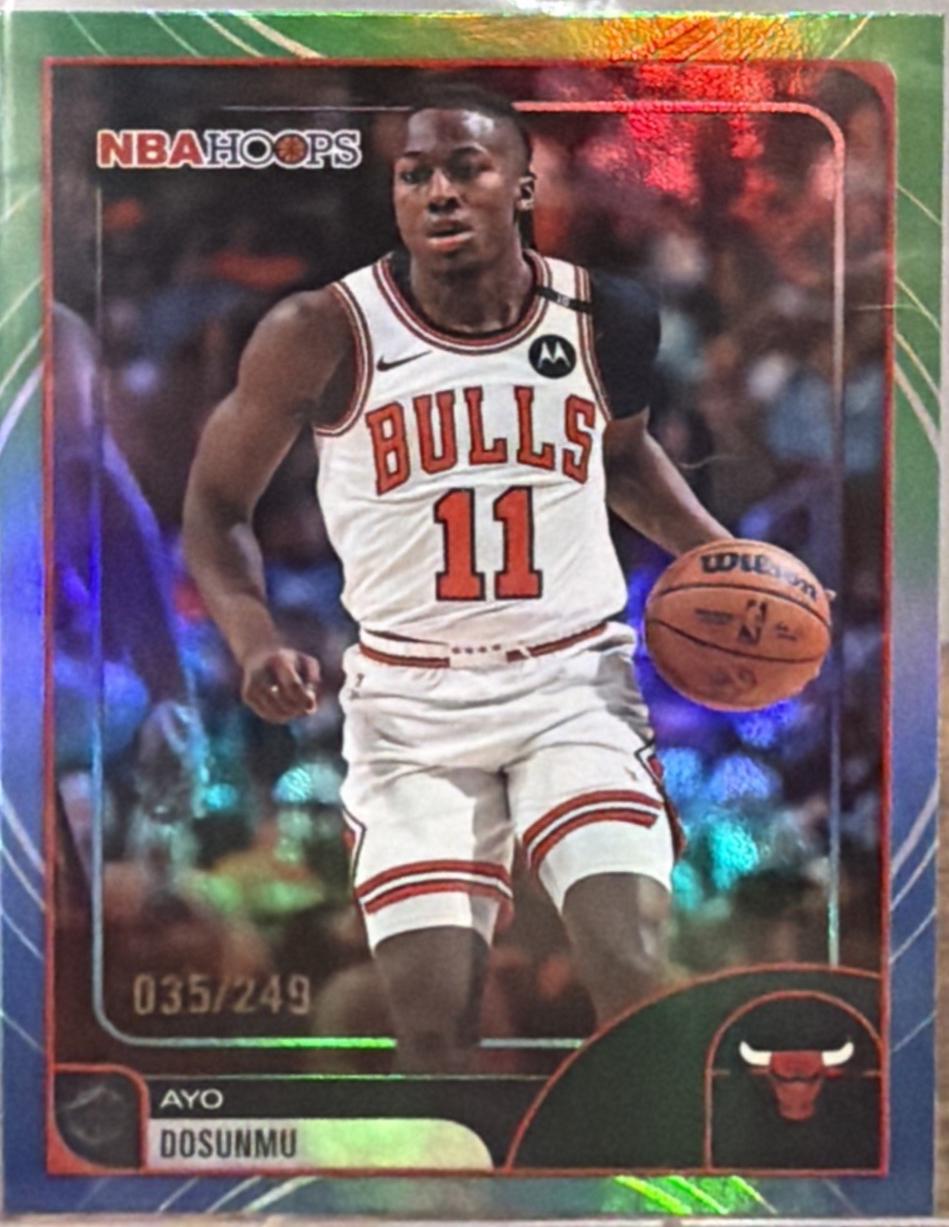Ayo Dosunmu [Rainbow Green Blue] #252