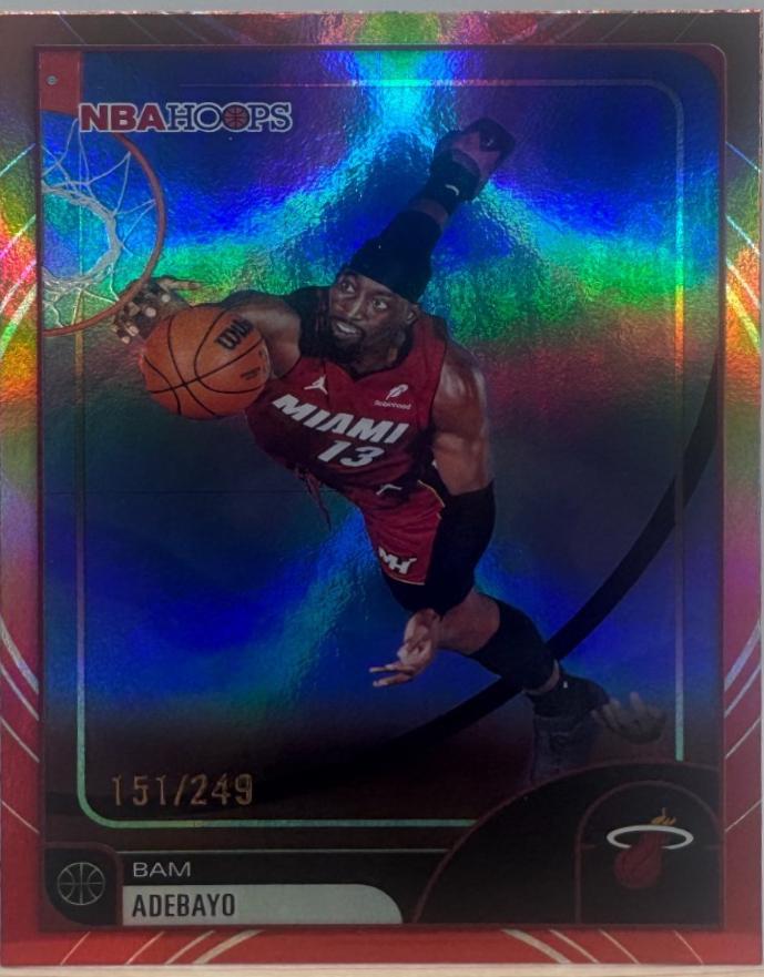 Bam Adebayo [Rainbow Red Orange] #37