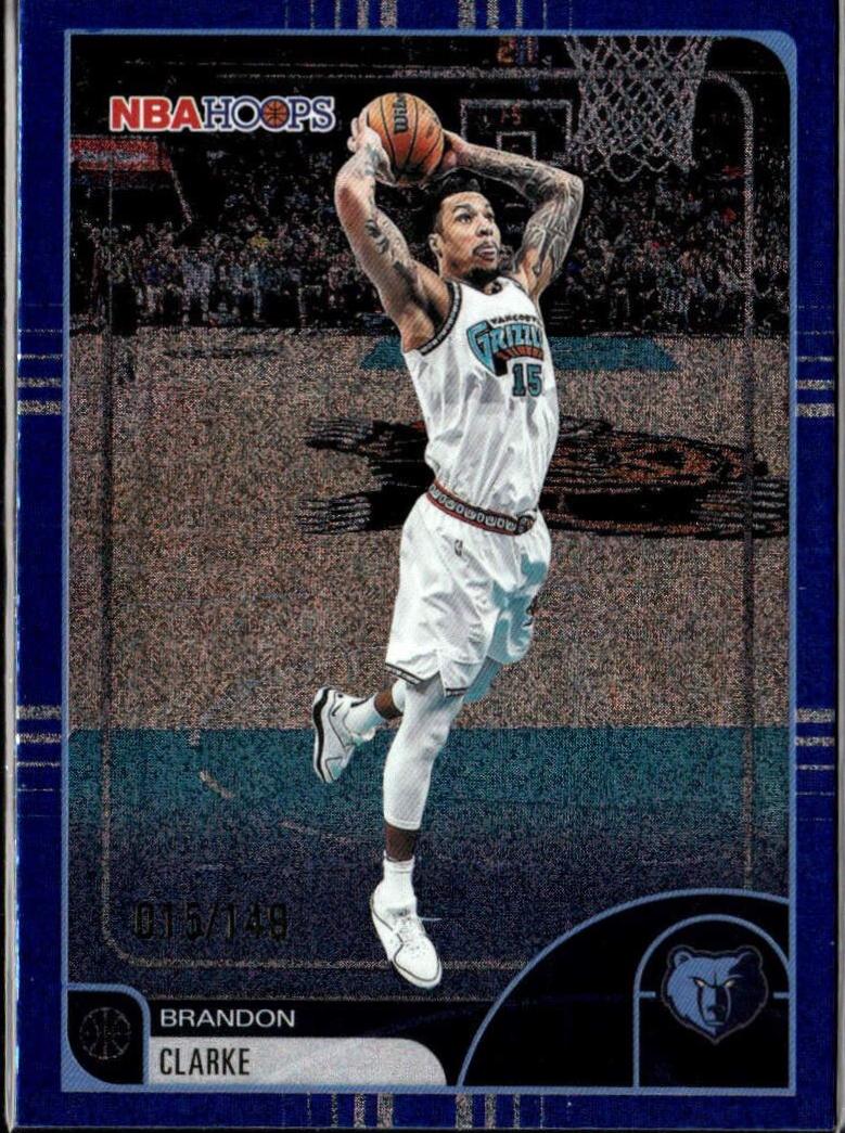 Brandon Clarke [Pixel Burst Blue] #112