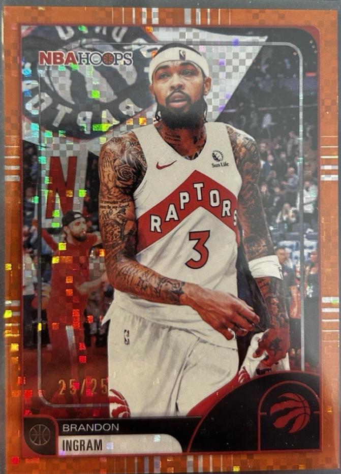Brandon Ingram [Light Burst Orange] #224