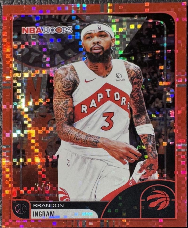 Brandon Ingram [Light Burst Red] #224