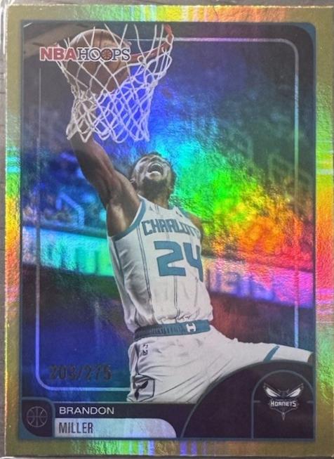 Brandon Miller [Rainbow Blue Yellow] #80