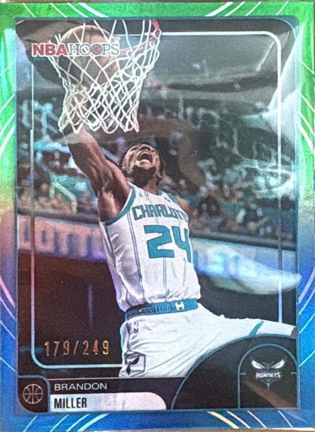 Brandon Miller [Rainbow Green Blue] #80