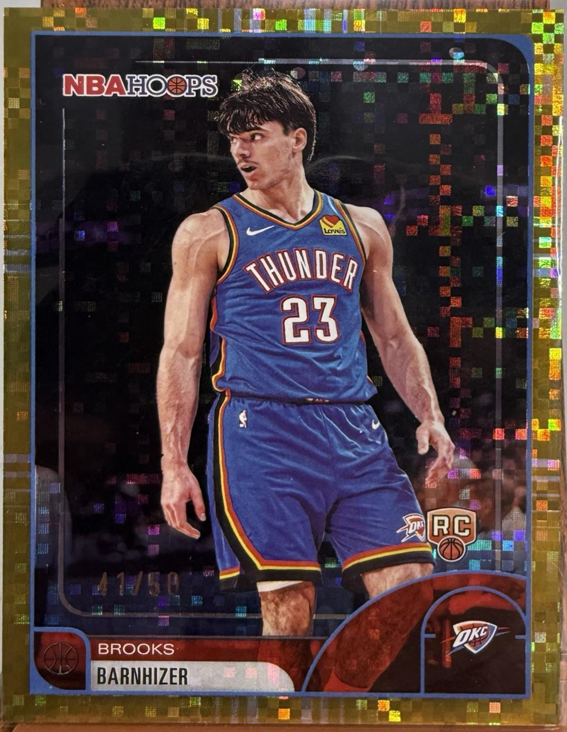Brooks Barnhizer [Pixel Burst Gold] #158