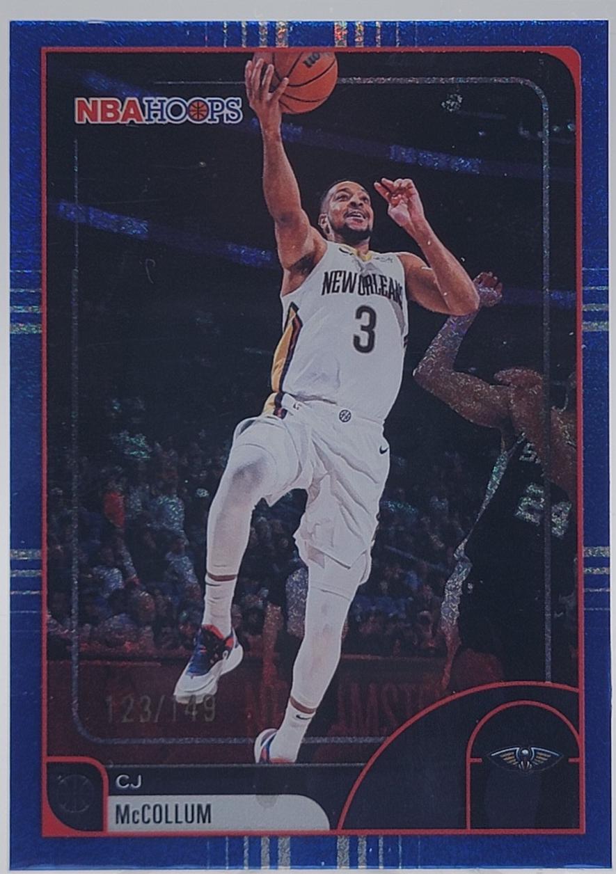 CJ McCollum [Pixel Burst Blue] #200