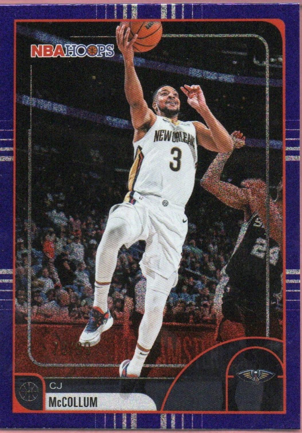 CJ McCollum [Pixel Burst Purple] #200