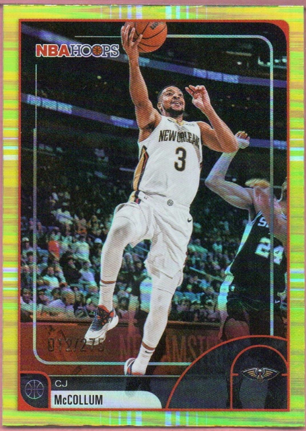 CJ McCollum [Rainbow Yellow] #200