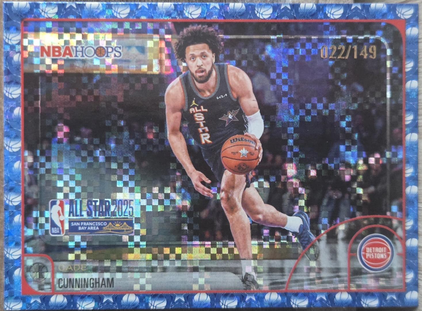 Cade Cunningham [Light Burst Blue] #282