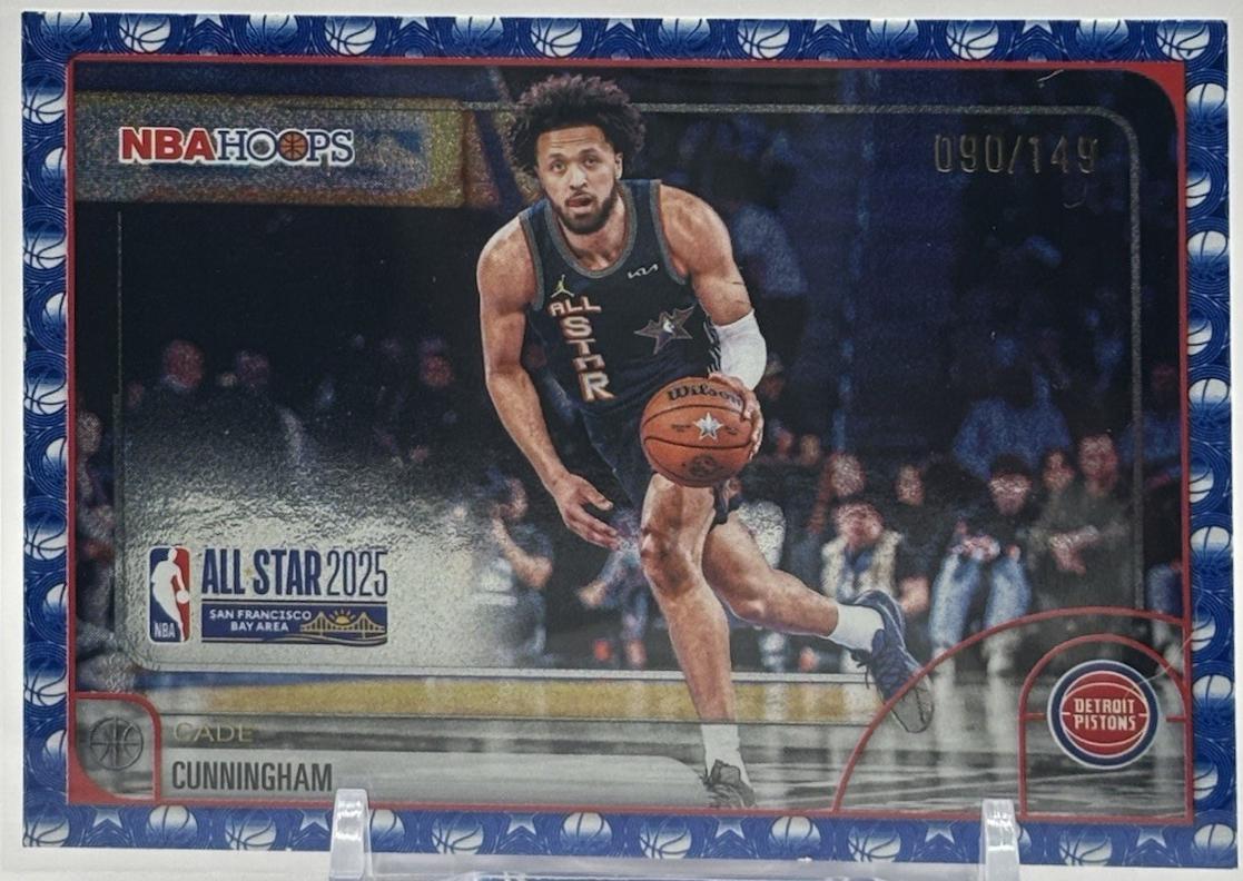 Cade Cunningham [Pixel Burst Blue] #282