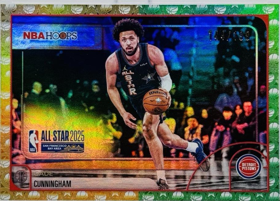 Cade Cunningham [Rainbow Gold Green] #282