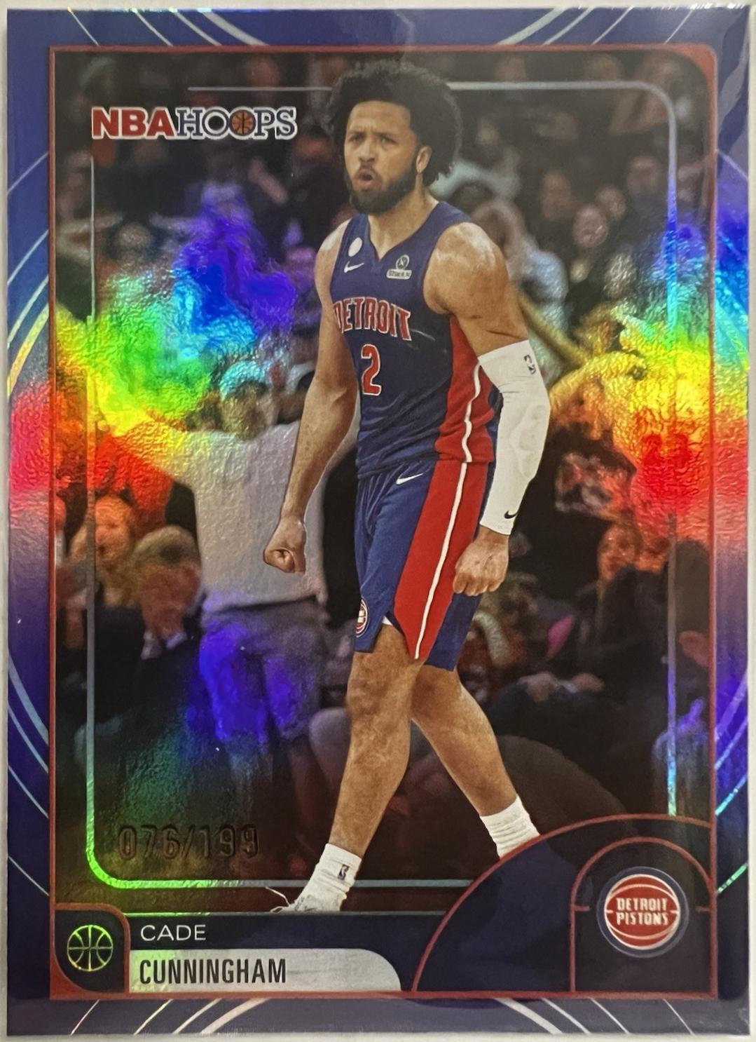 Cade Cunningham [Rainbow Purple Blue] #81