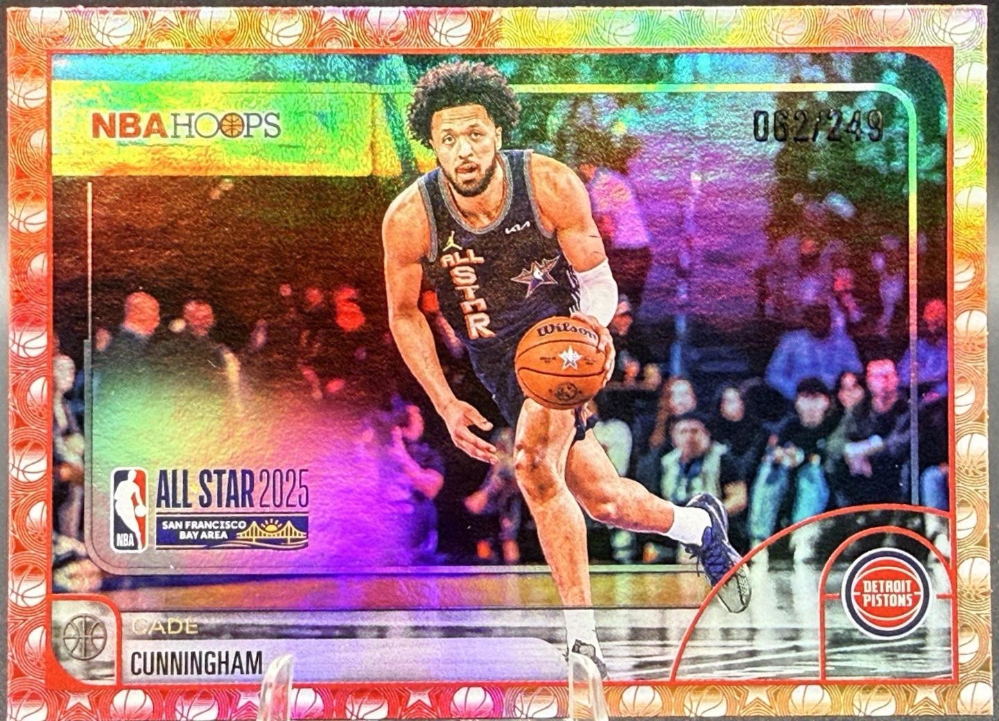 Cade Cunningham [Rainbow Red Orange] #282