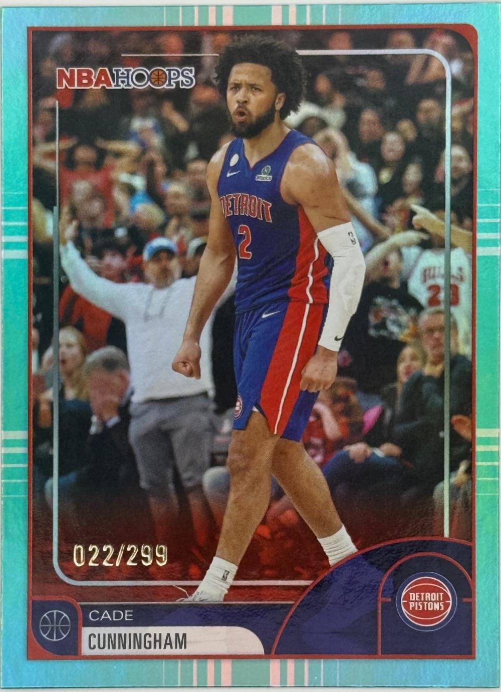 Cade Cunningham [Rainbow Teal] #81