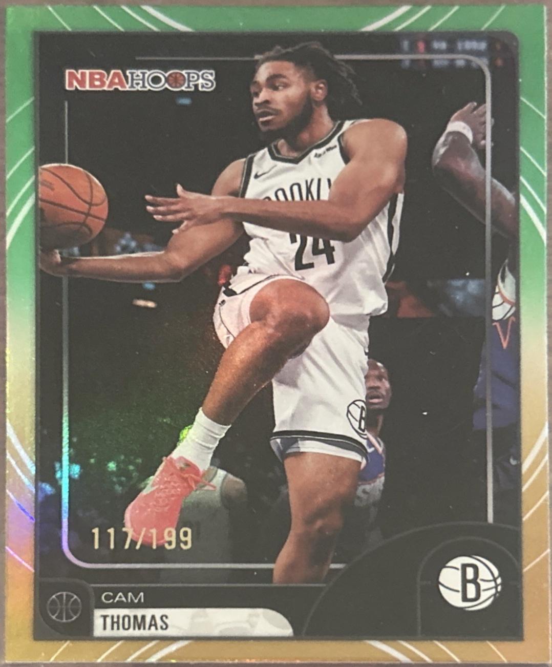 Cam Thomas [Rainbow Gold Green] #211