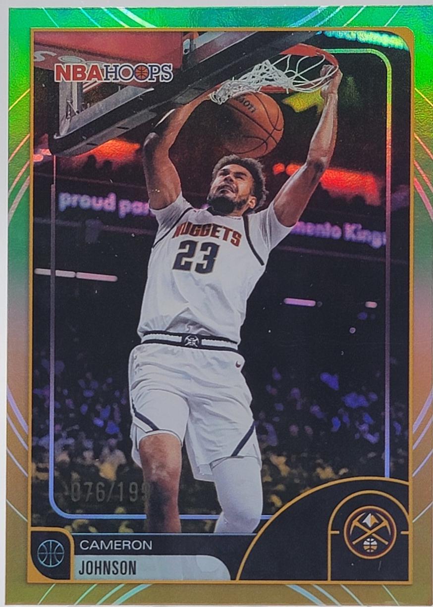 Cameron Johnson [Rainbow Gold Green] #235