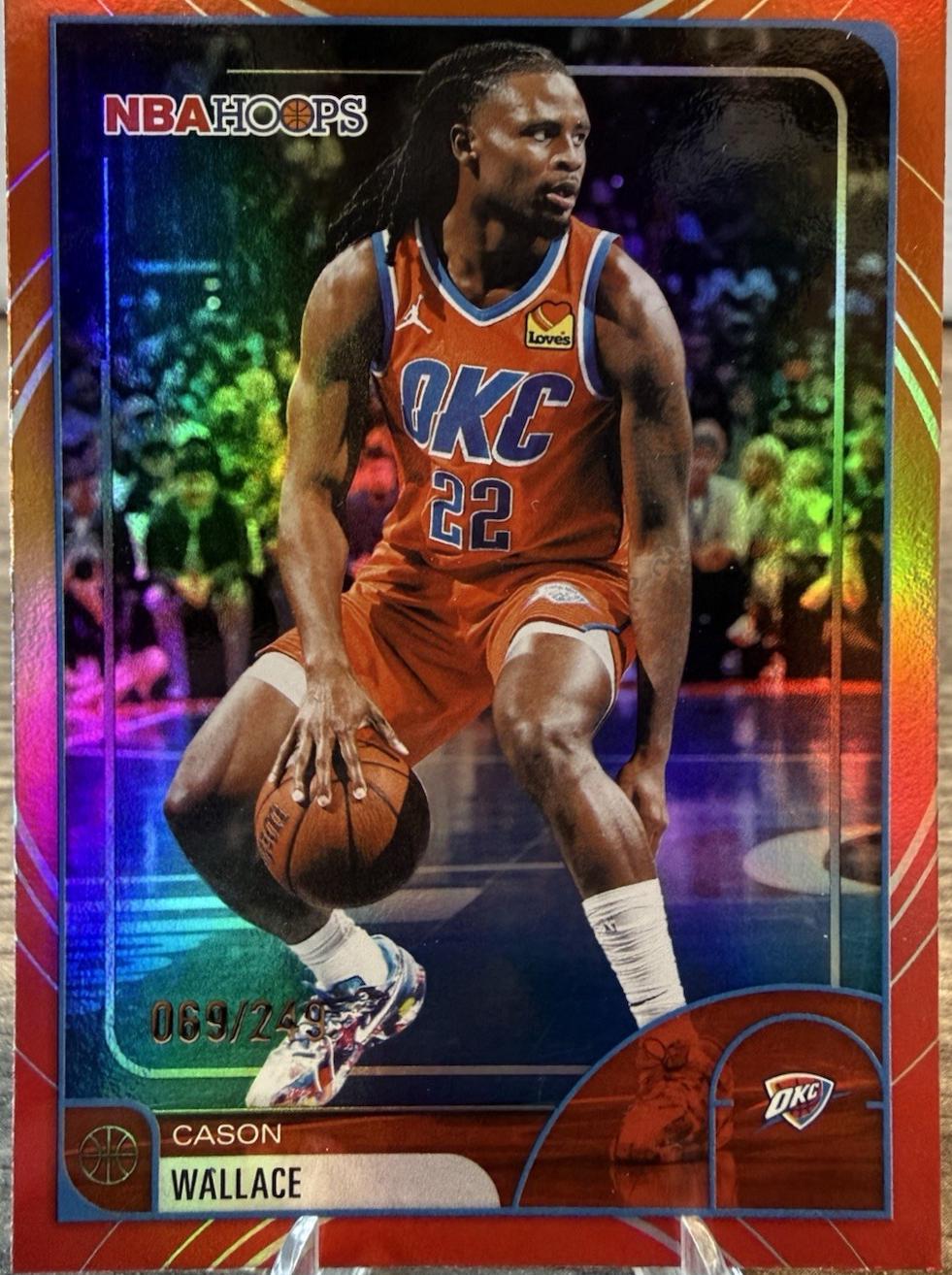 Cason Wallace [Rainbow Red Orange] #219
