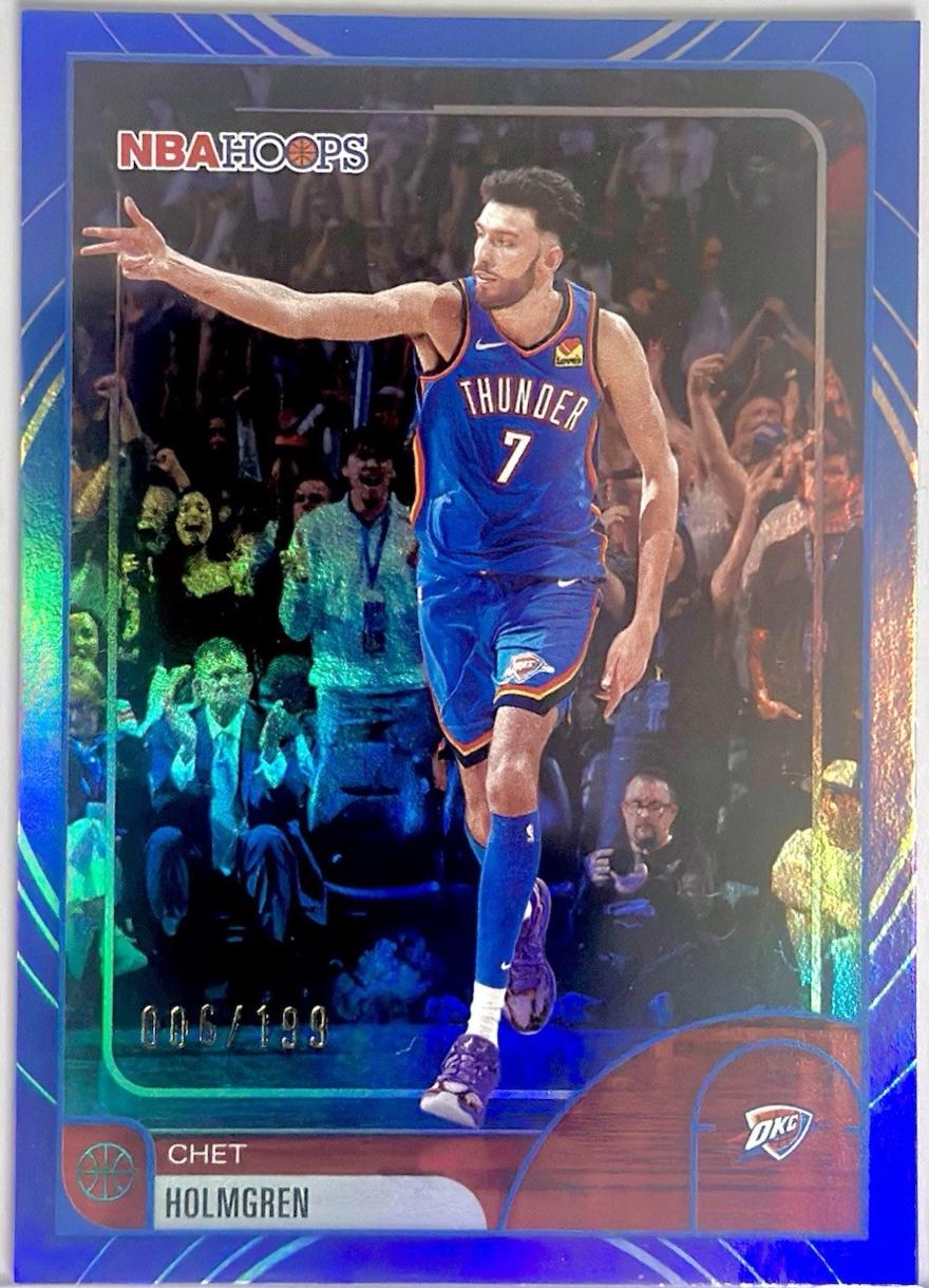 Chet Holmgren [Rainbow Purple Blue] #61