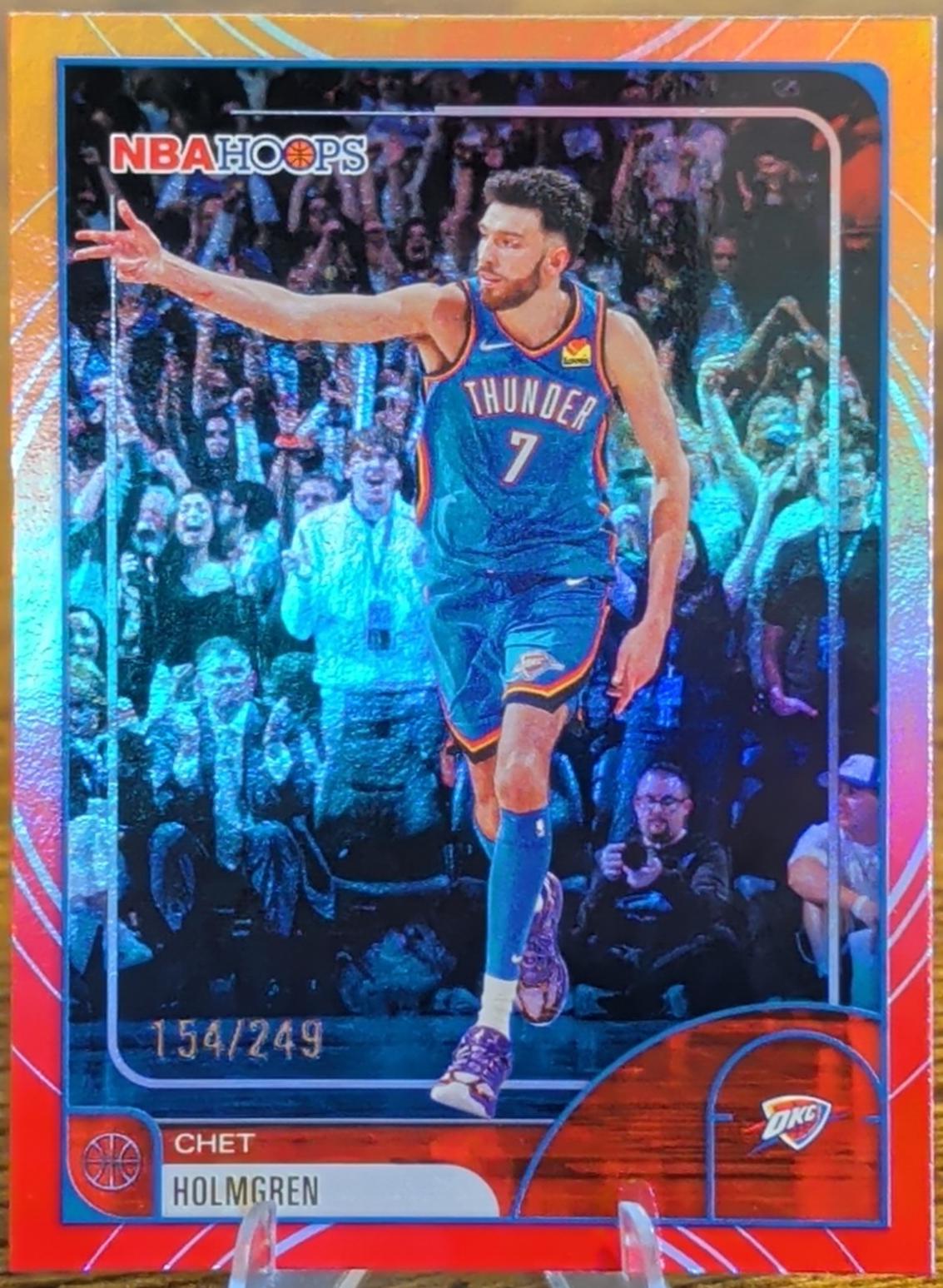 Chet Holmgren [Rainbow Red Orange] #61