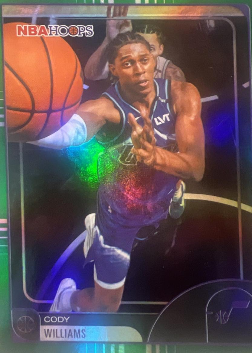 Cody Williams [Green Hoops] #121