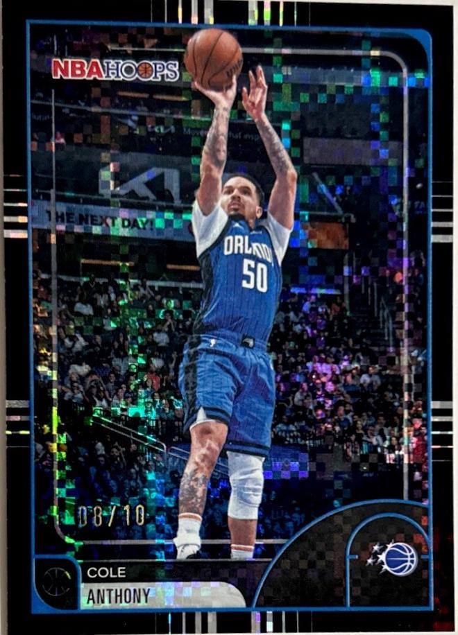 Cole Anthony [Pixel Burst Black] #77