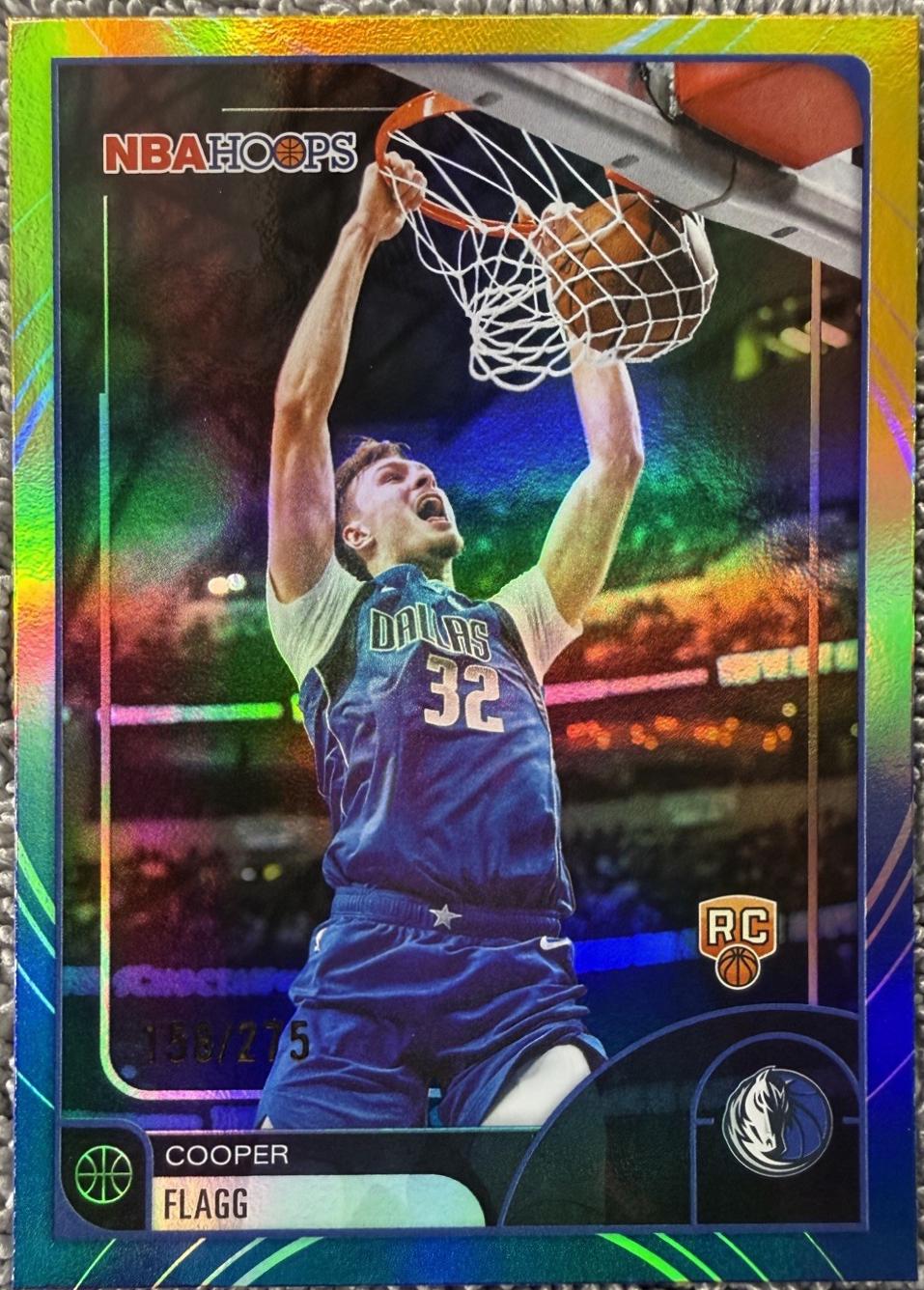 Cooper Flagg [Rainbow Blue Yellow] #35