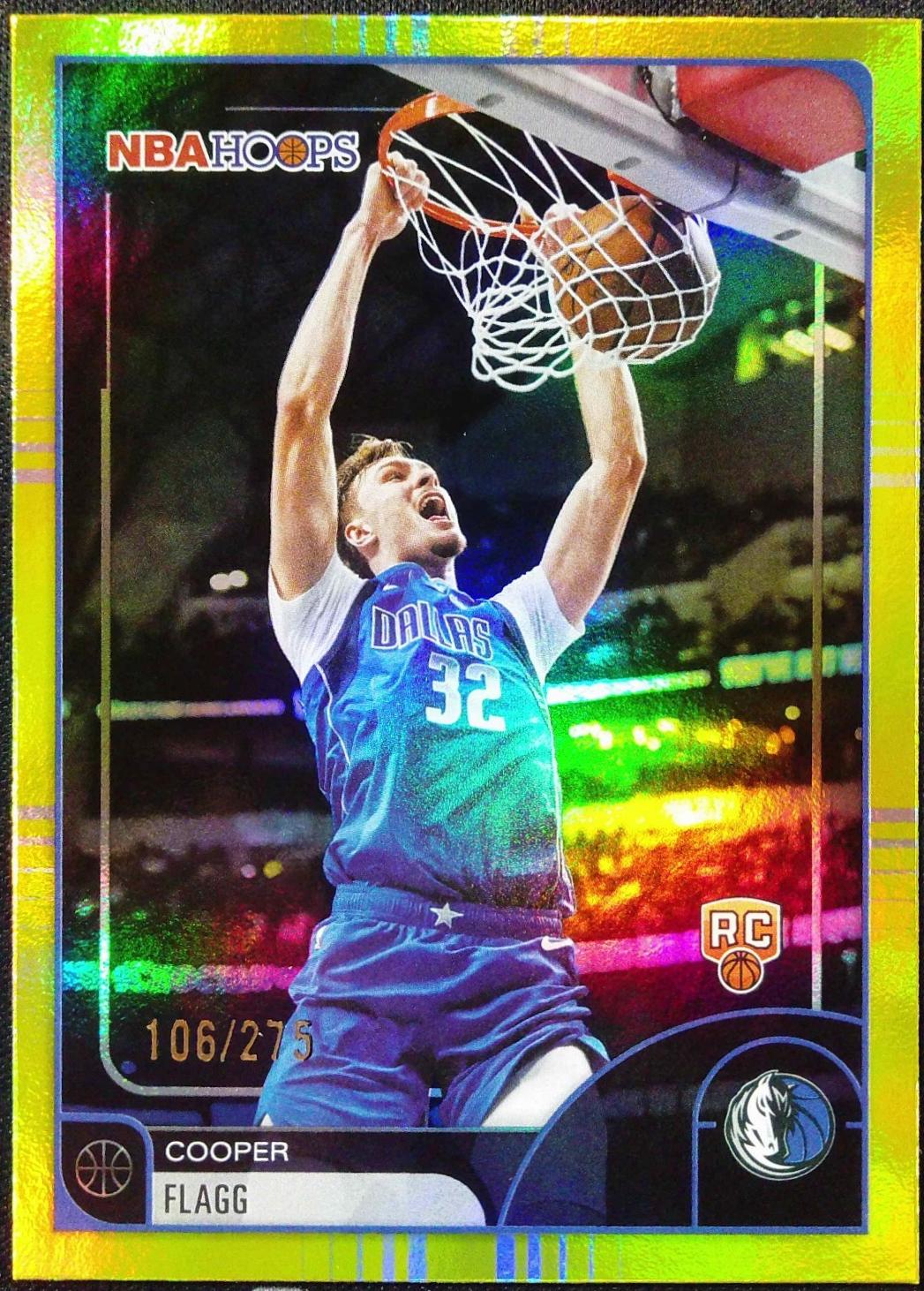 Cooper Flagg [Rainbow Yellow] #35