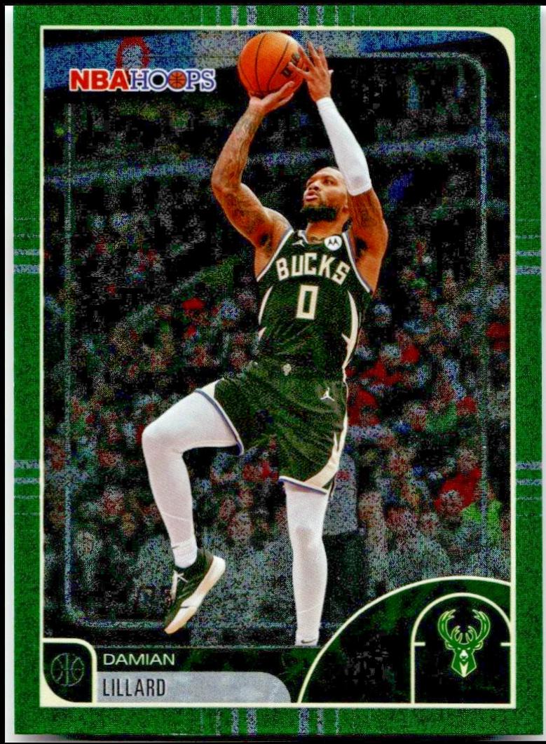 Damian Lillard [Pixel Burst Green] #136