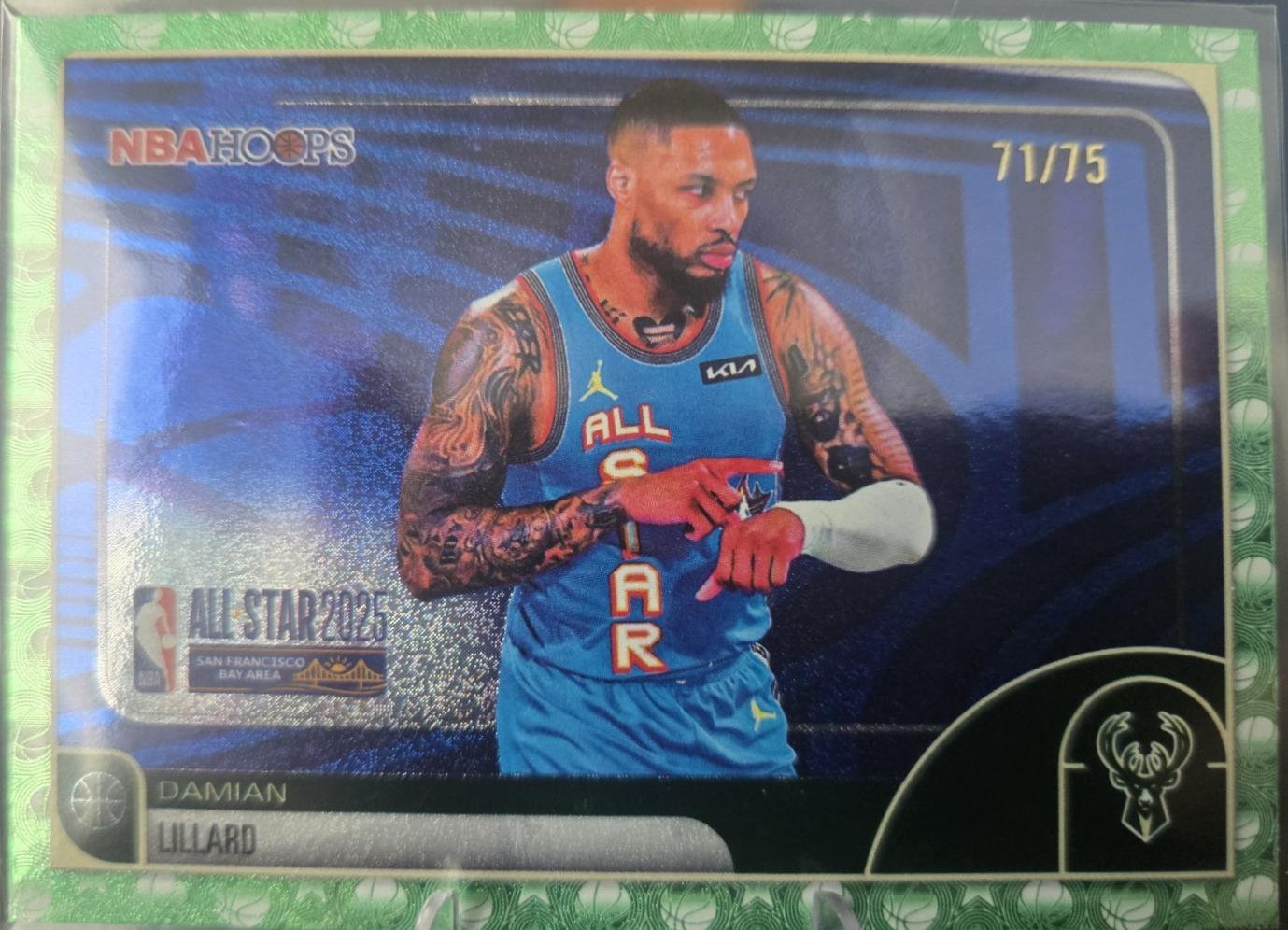 Damian Lillard [Pixel Burst Green] #274
