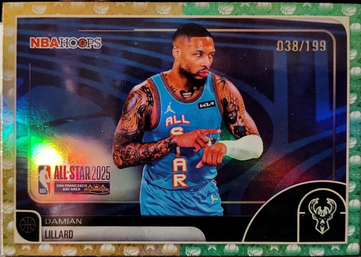 Damian Lillard [Rainbow Gold Green] #274