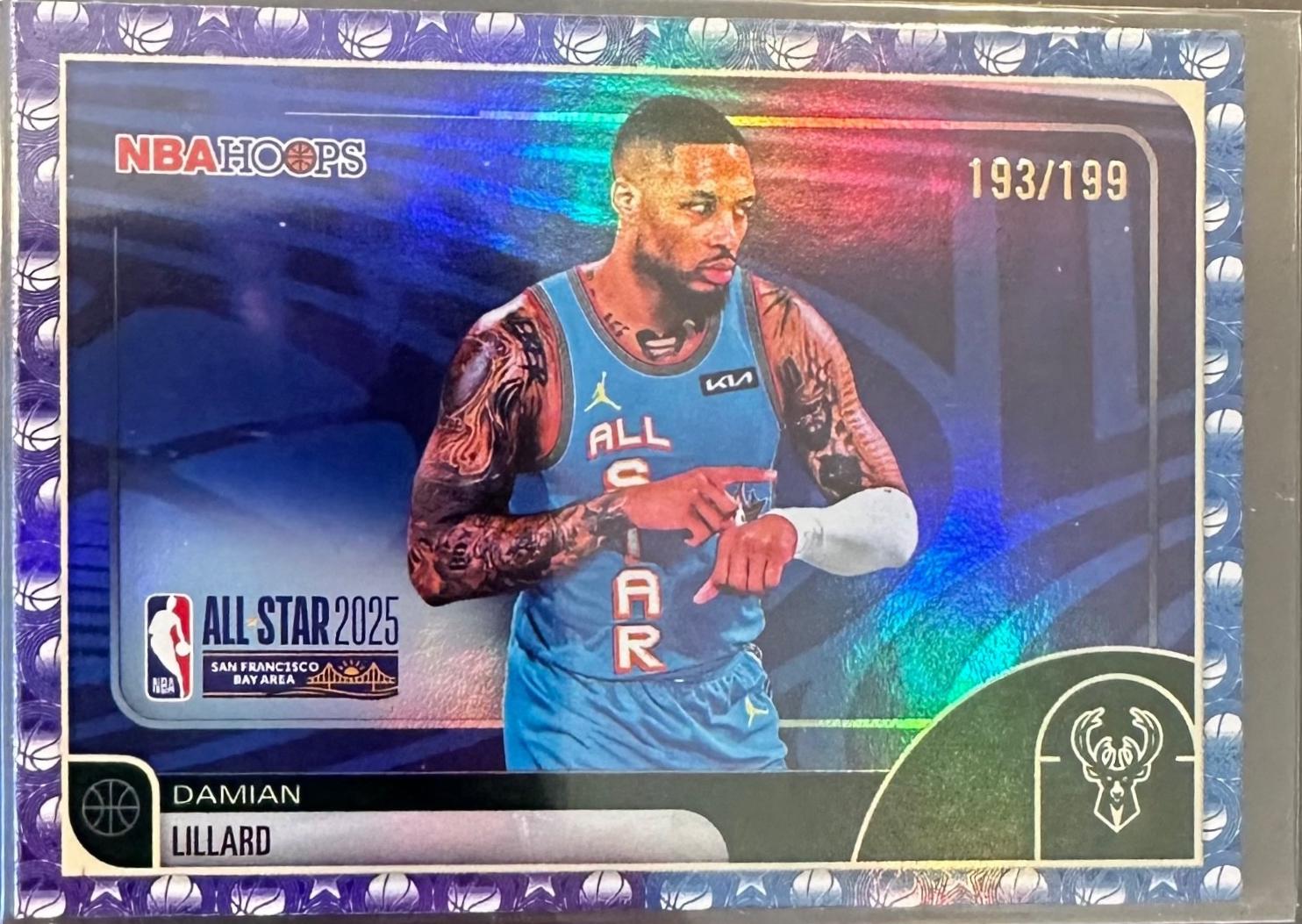 Damian Lillard [Rainbow Purple Blue] #274