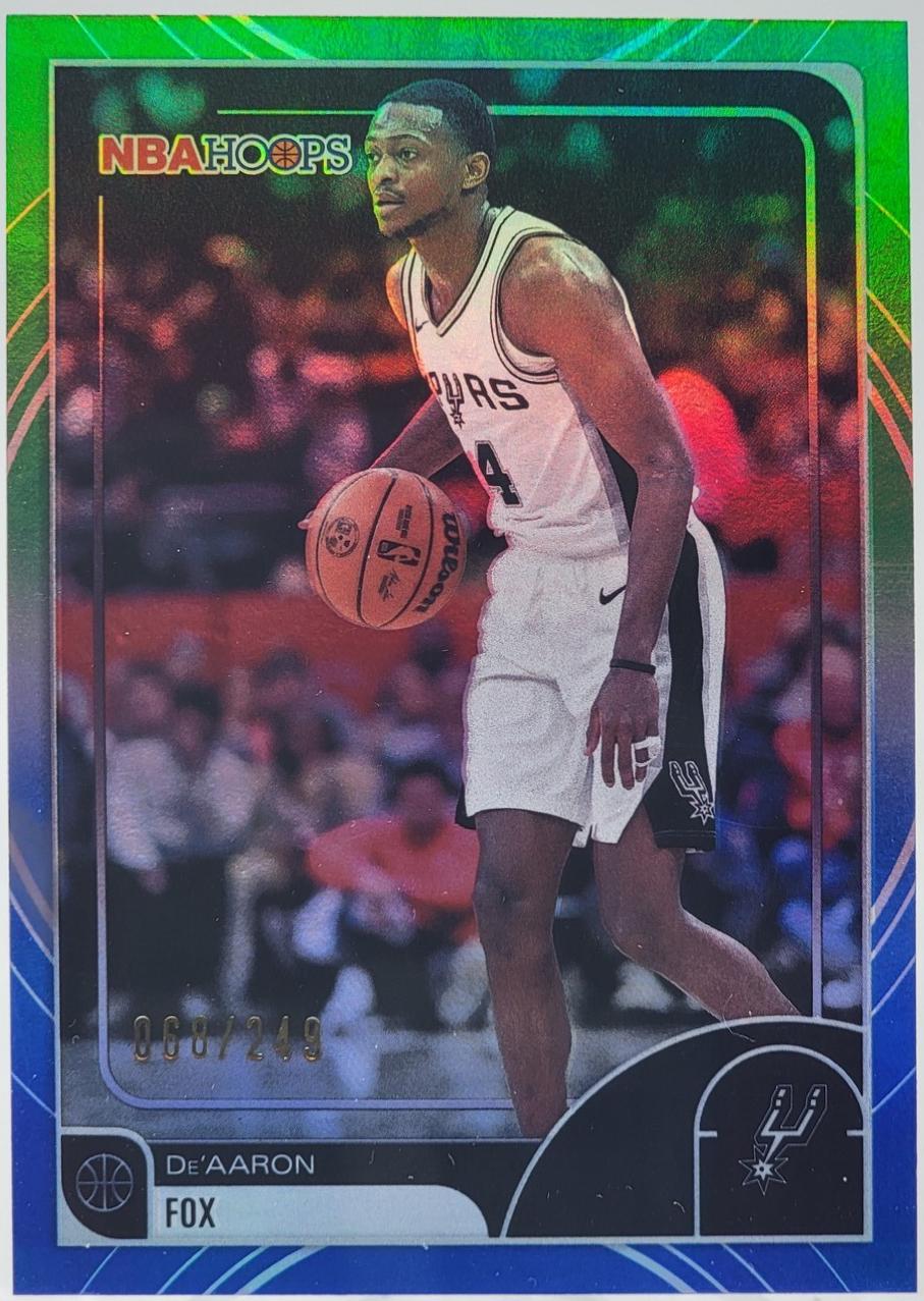 De'Aaron Fox [Rainbow Green Blue] #18