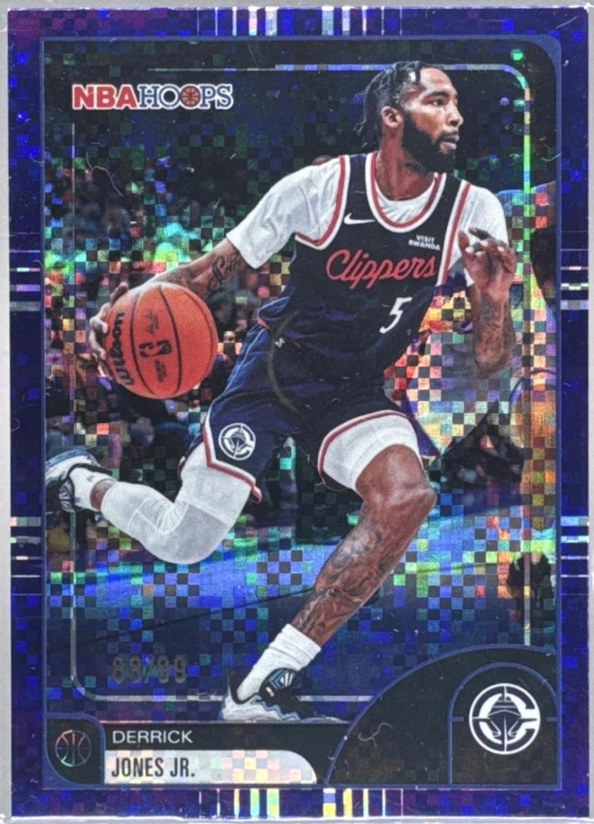 Derrick Jones Jr. [Light Burst Purple] #256