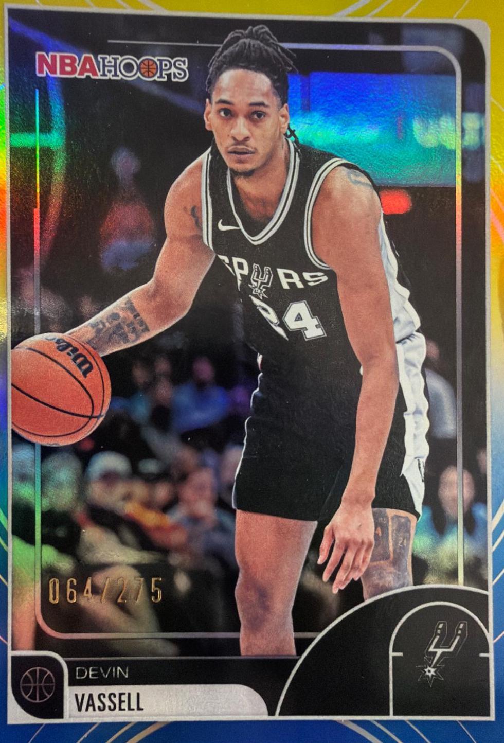 Devin Vassell [Rainbow Blue Yellow] #233