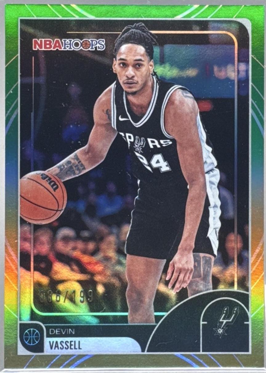 Devin Vassell [Rainbow Gold Green] #233